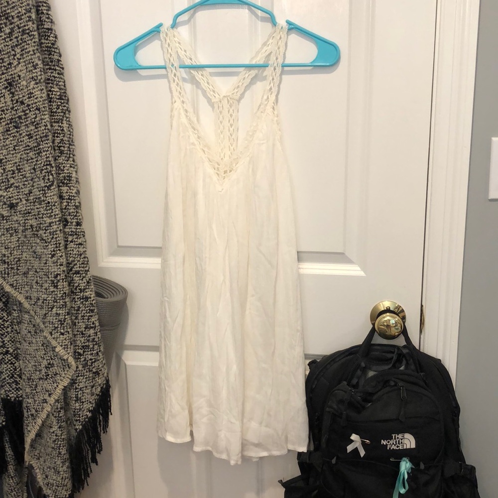 white dress